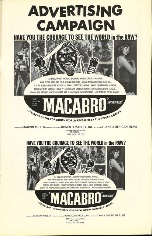 macabro pressbook