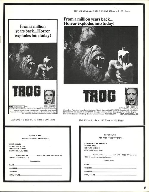 trog pressbook