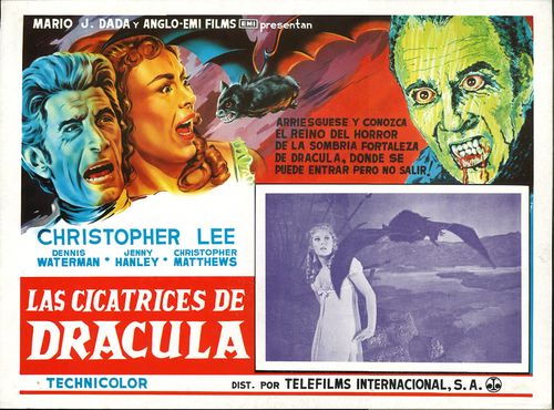 scars of dracula mexican lobby card