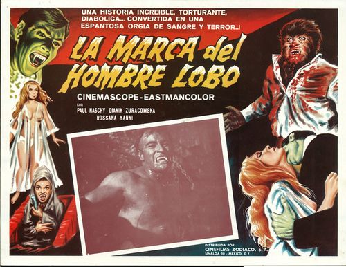 frankensteins bloody terror mexican lobby card