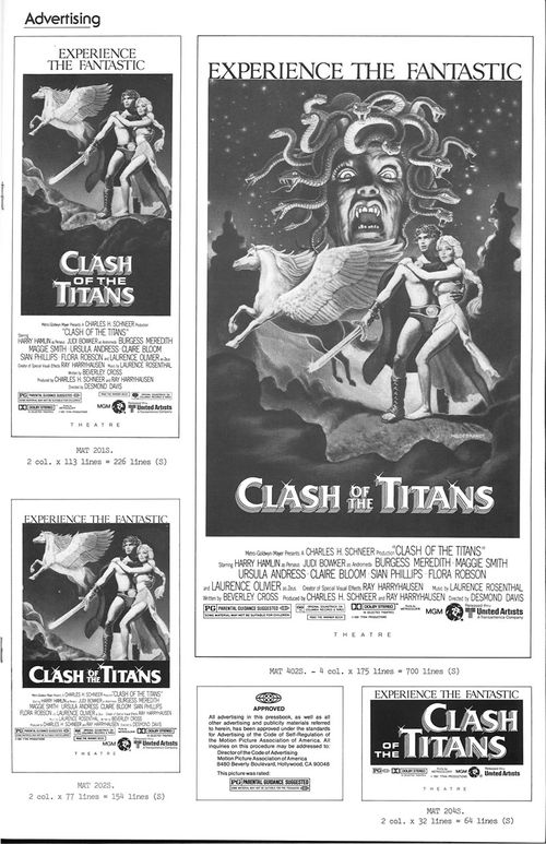 clash of the titans pressbook