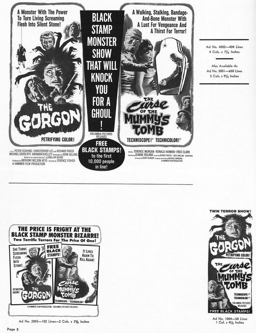 the gorgon pressbook