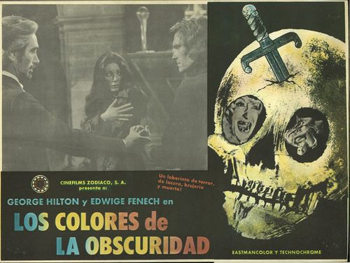Los Colores De La Obscuridad Mexican Lobby Card