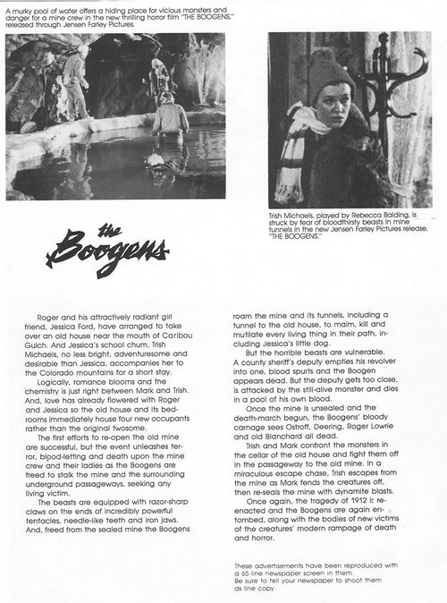 the boogens pressbook