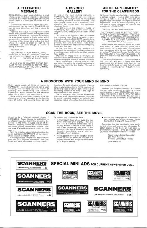 scanners pressbook