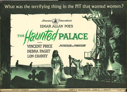 haunted palace pressbook