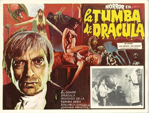 la tumba de dracula mexican lobby card