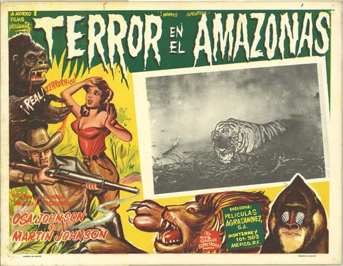 Terror En EL Amazonas Lobby Card