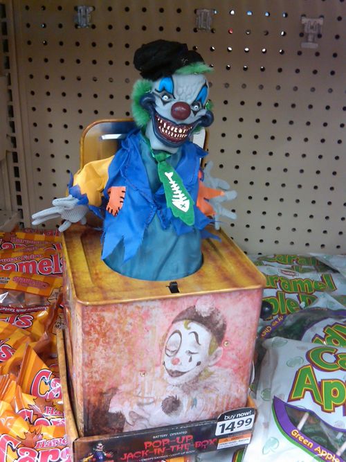 evil clown jack in the box