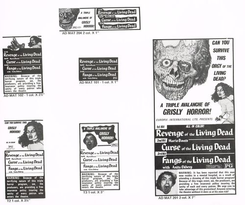 orgy of the living dead pressbook
