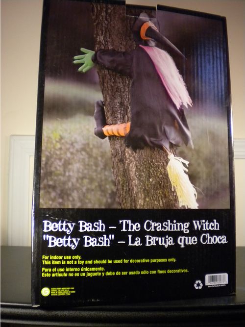 halloween crashing witch