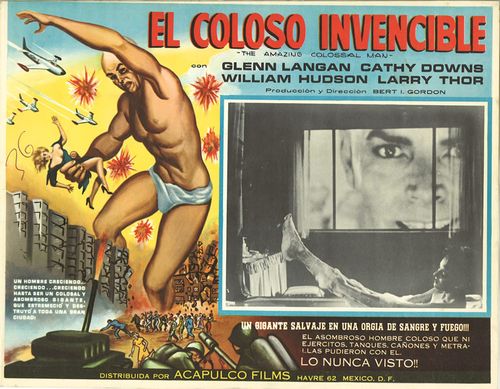 el coloso mexican lobby card