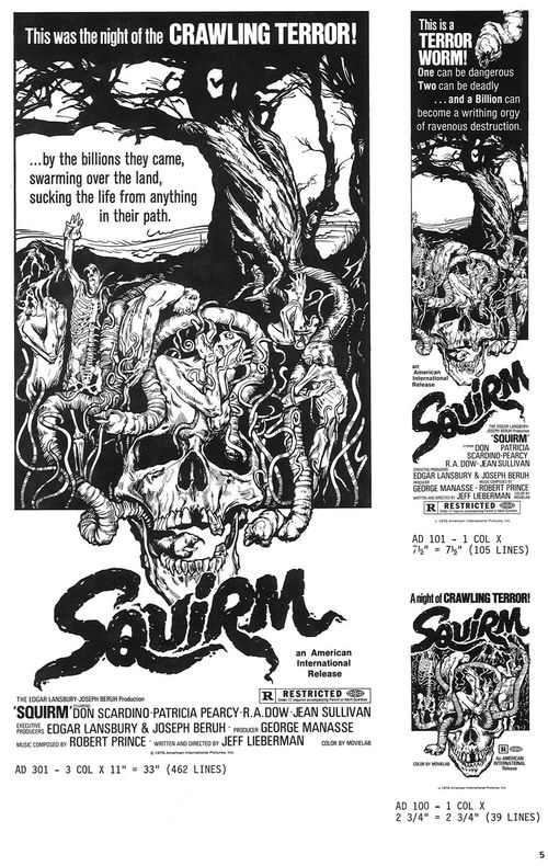 squirm pressbook