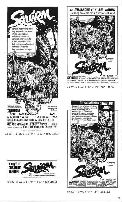 squirm pressbook