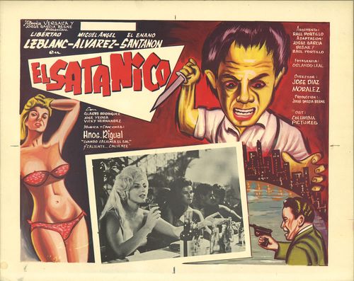 El Satanico Mexican Lobby Card