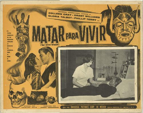 matar para vivir lobby card