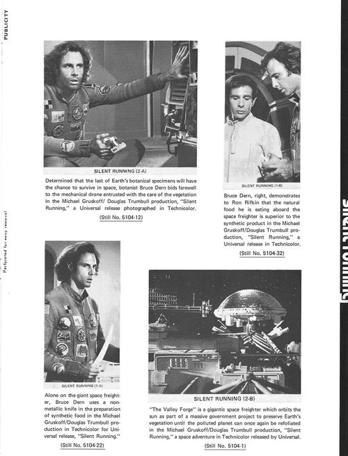 silent running pressbook