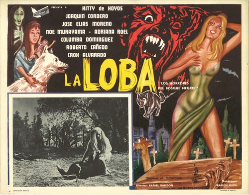 la loba mexican lobby card