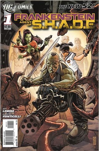 frankenstein DC comic