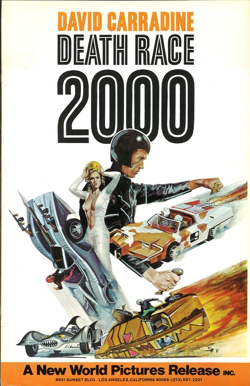 death race 2000 pressbook