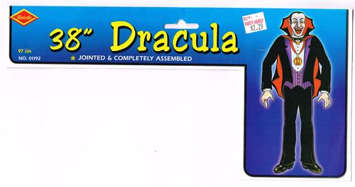 beistle jointed dracula halloween