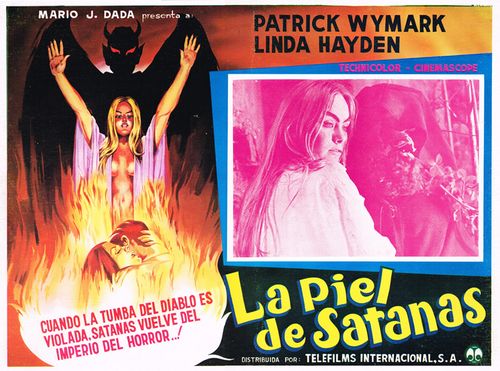 La Piel De Satanas Mexican Lobby Card