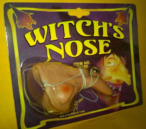 halloween witch nose
