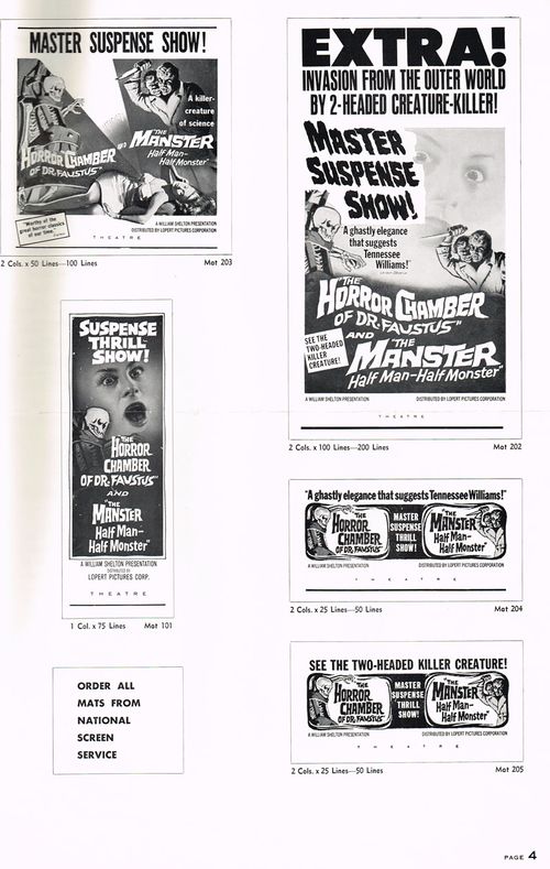 the manster pressbook