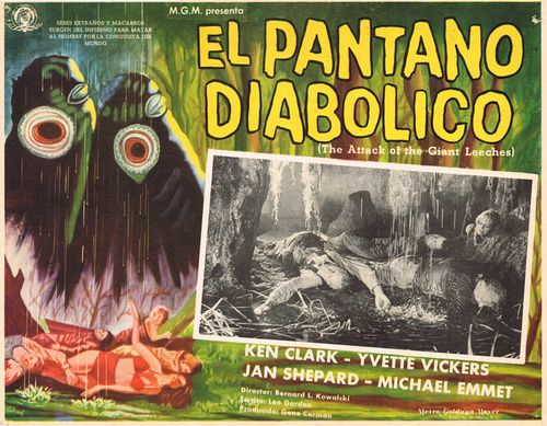 el pantano diabolico lobby card