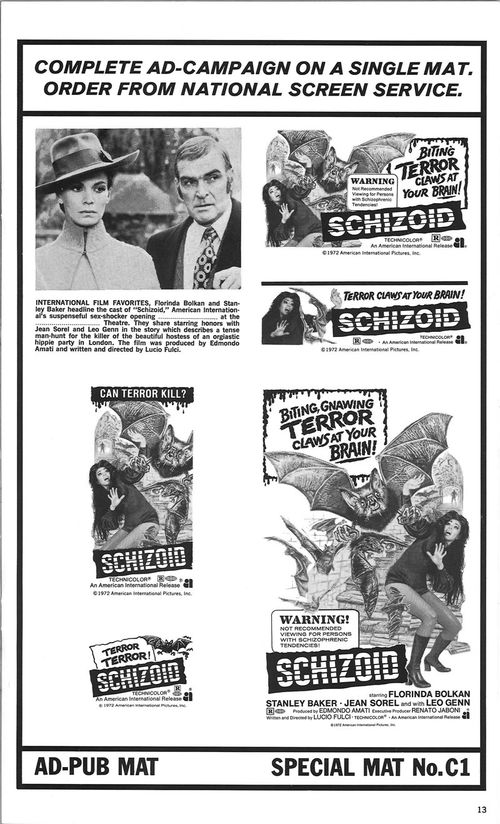 schizoid pressbook