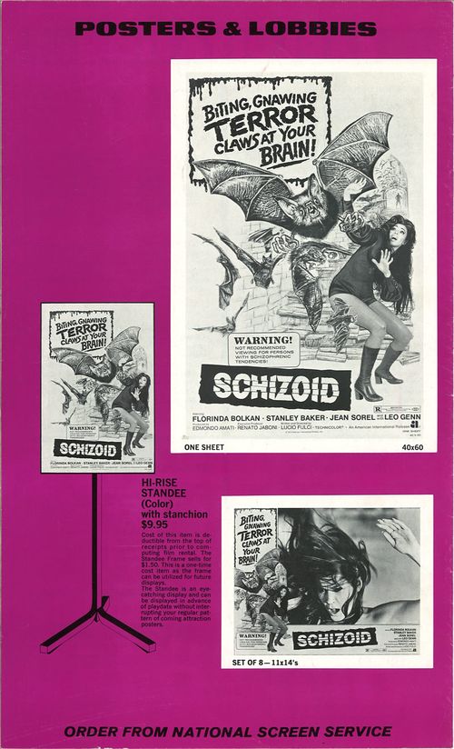 schizoid pressbook