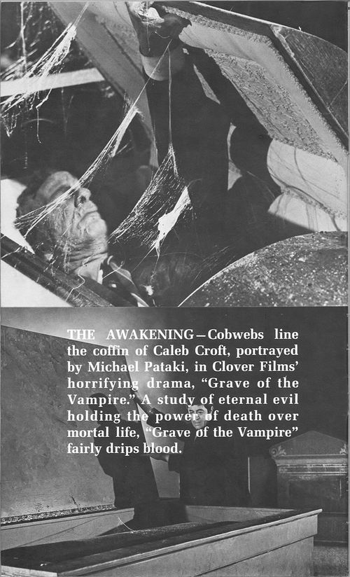 grave of the vampire pressbook