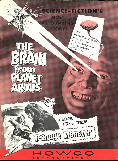 howco brain from planet arous campaign kit pressbook