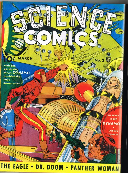 golden age science comics