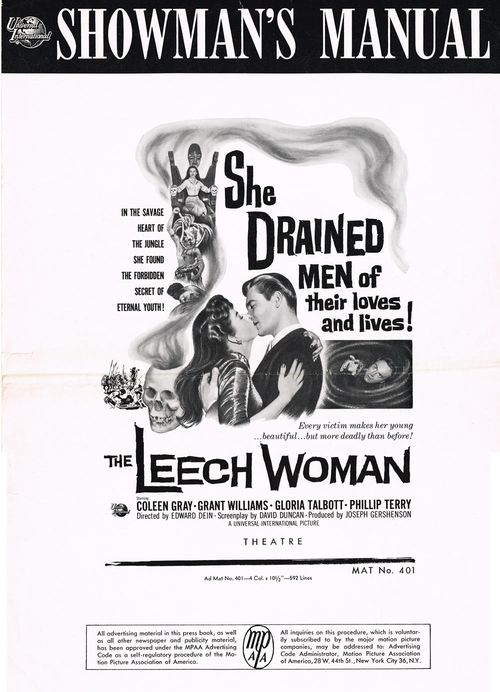 the leech woman pressbook