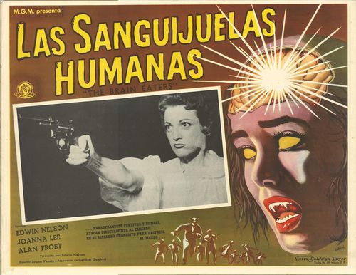 Las Sanguijuelas Humanas mexican lobby card