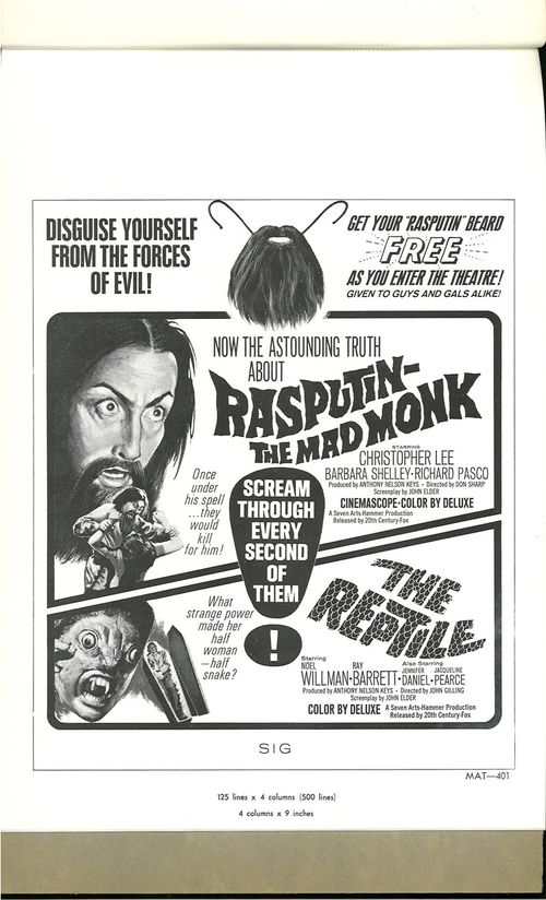 the mad monk poster