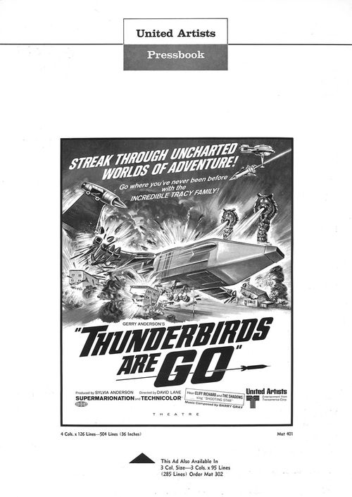 thunderbirds are go pressbook