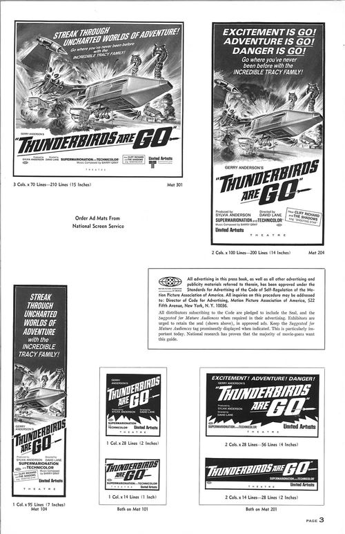 thunderbirds are go pressbook