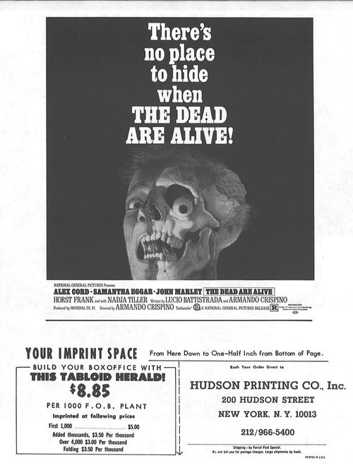 the dead are alive movie herald