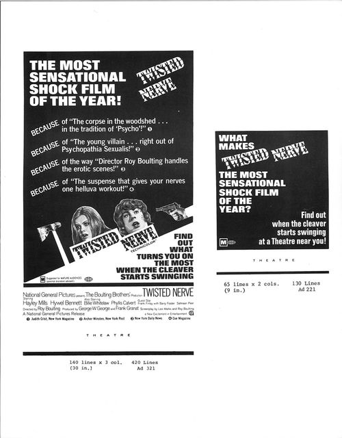 twisted nerve pressbook