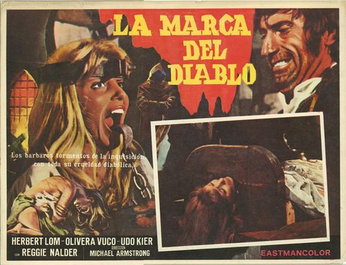 La Marca Del Diablo Mexican Lobby Card