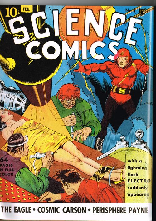 golden age science comics