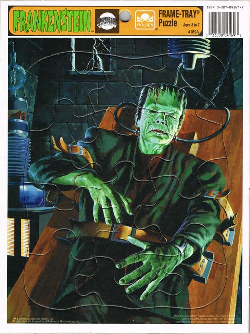 frankenstein frame-tray puzzle