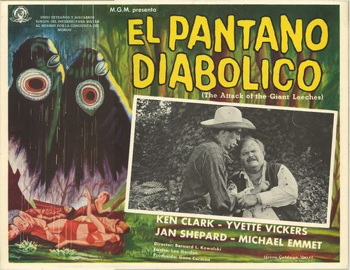 el pantano diabolico mexican lobby card