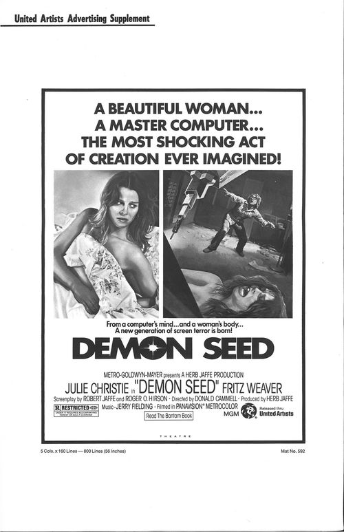 demon seed pressbook