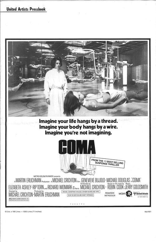 coma movie pressbook