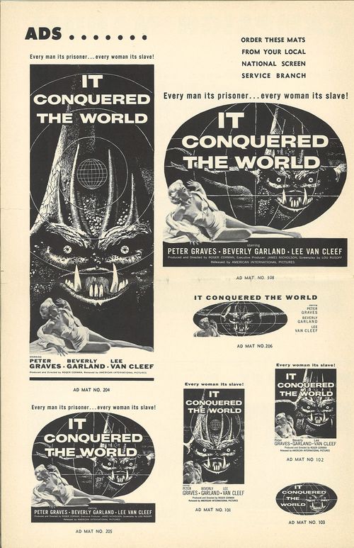 she creature and it conquered the world pressbook