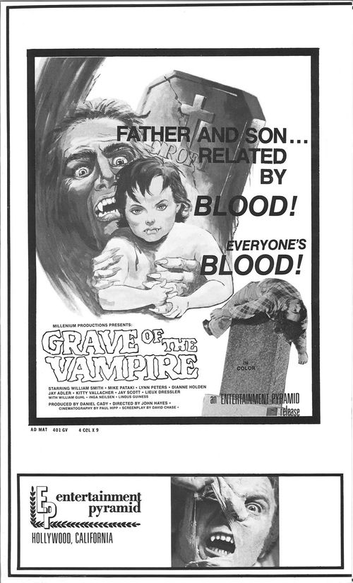 grave of the vampire pressbook