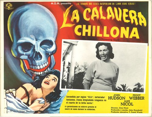 la calavera chillona mexican lobby card